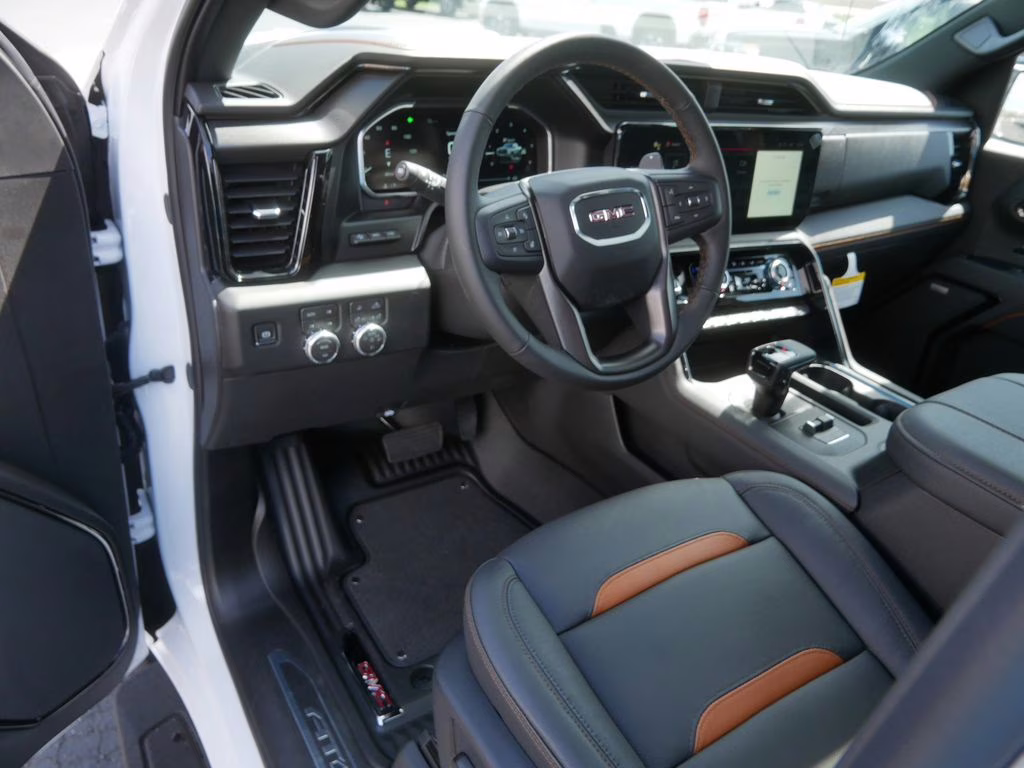 2026 Summit White GMC Sierra 1500 AT4 4X4 Truck