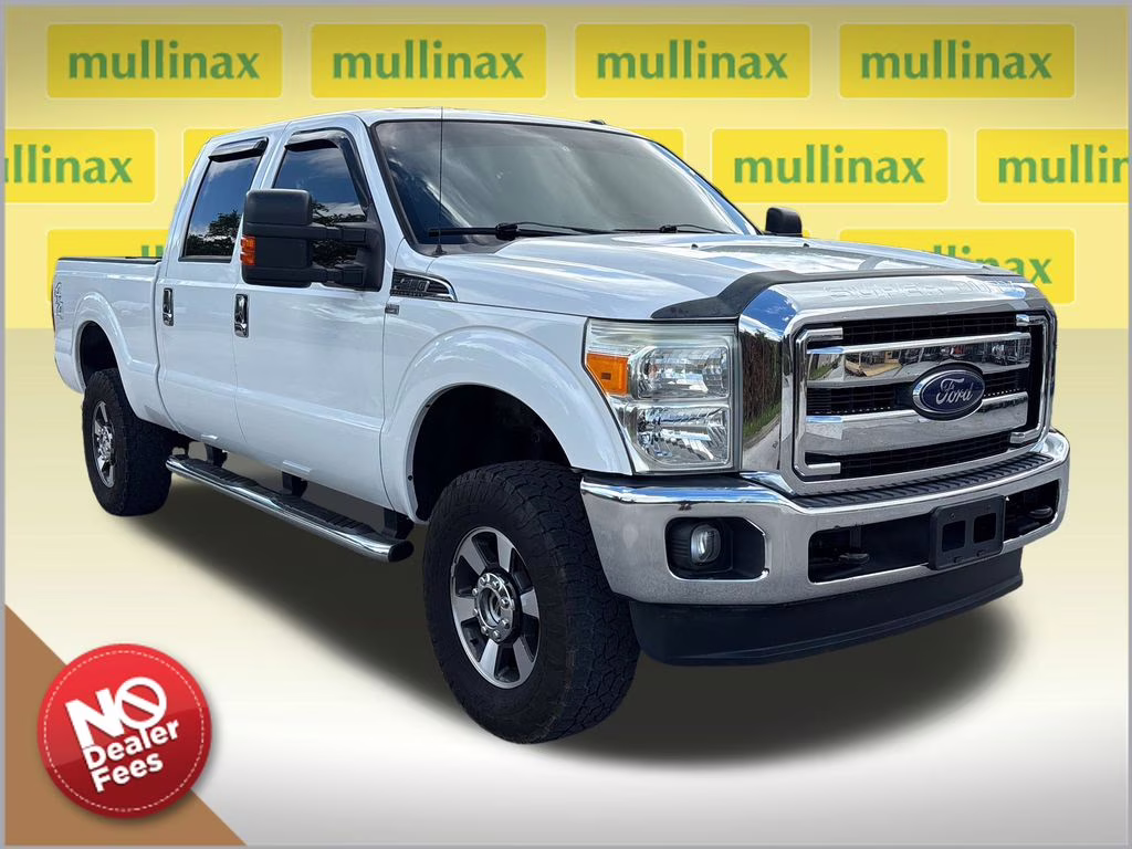 2015 Oxford White Ford Super Duty F-250 SRW Lariat 4X4 Truck