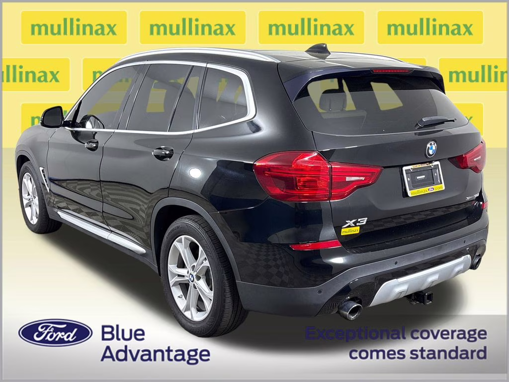 2019 Jet Black BMW X3 sDrive30i RWD SUV