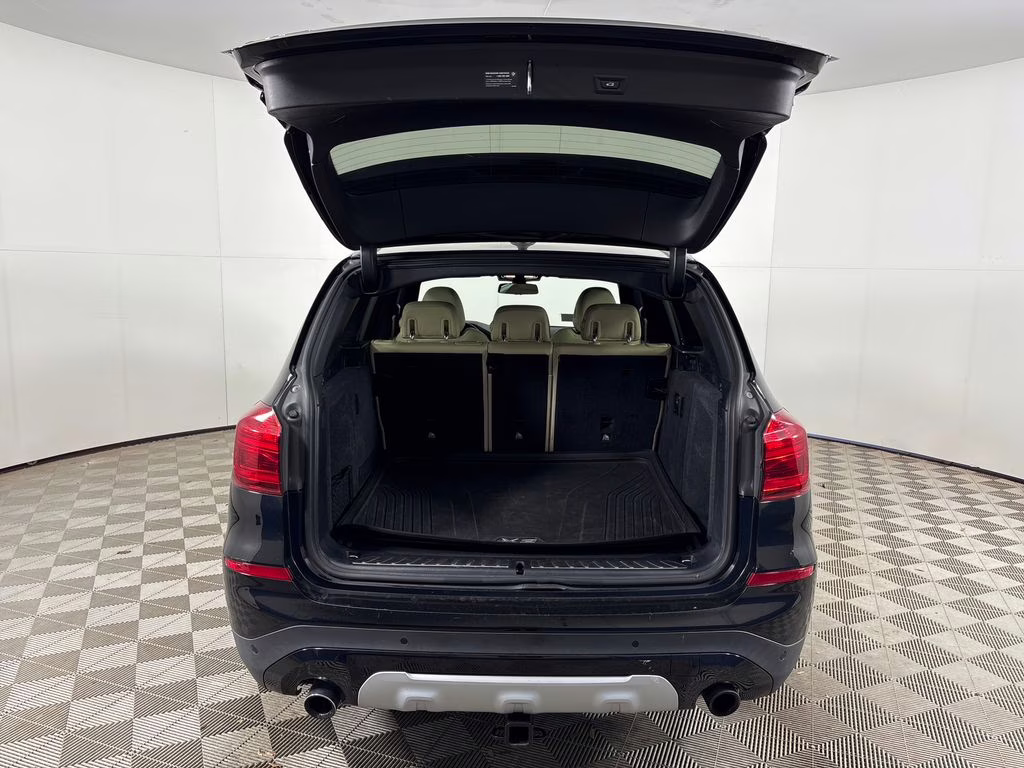 2019 Jet Black BMW X3 sDrive30i RWD SUV