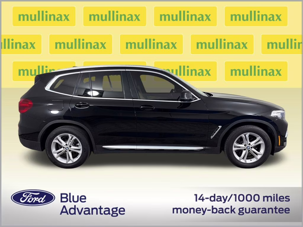 2019 Jet Black BMW X3 sDrive30i RWD SUV