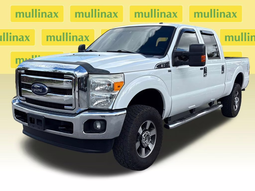 2015 Oxford White Ford Super Duty F-250 SRW Lariat 4X4 Truck