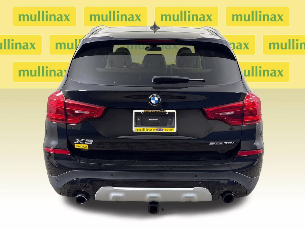 2019 Jet Black BMW X3 sDrive30i RWD SUV
