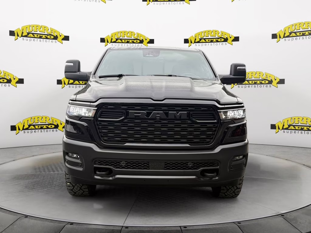 2026 Diamond Black Crystal Pearlcoat Ram 1500 Warlock 4X4 Truck