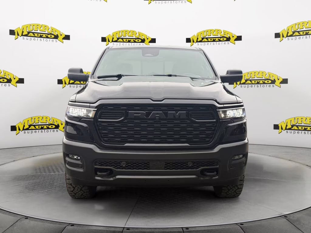 2026 Diamond Black Crystal Pearlcoat Ram 1500 Warlock 4X4 Truck