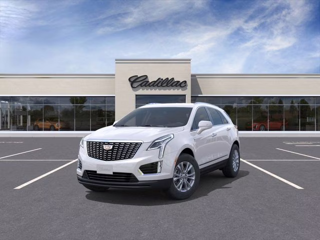 2026 Crystal White Tricoat Cadillac XT5 Luxury AWD SUV