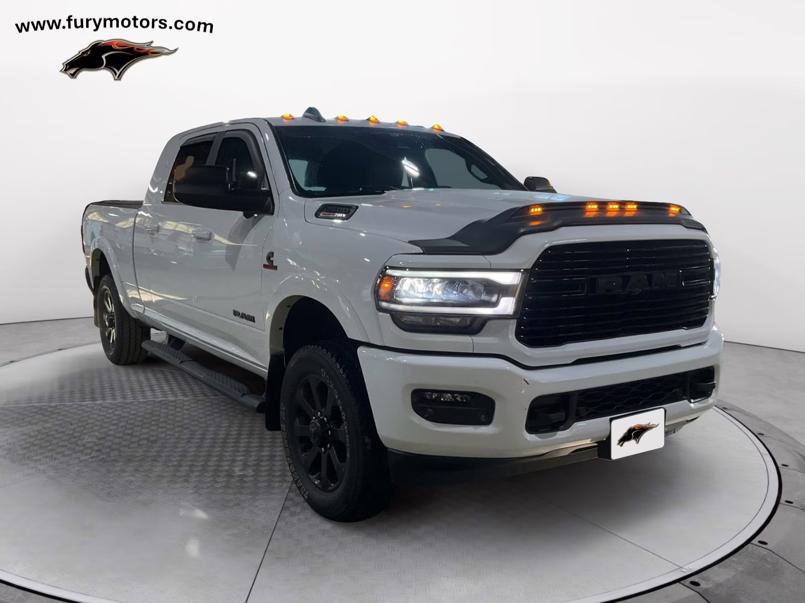 2022 Bright White Clearcoat Ram 3500 Laramie 4X4 Truck