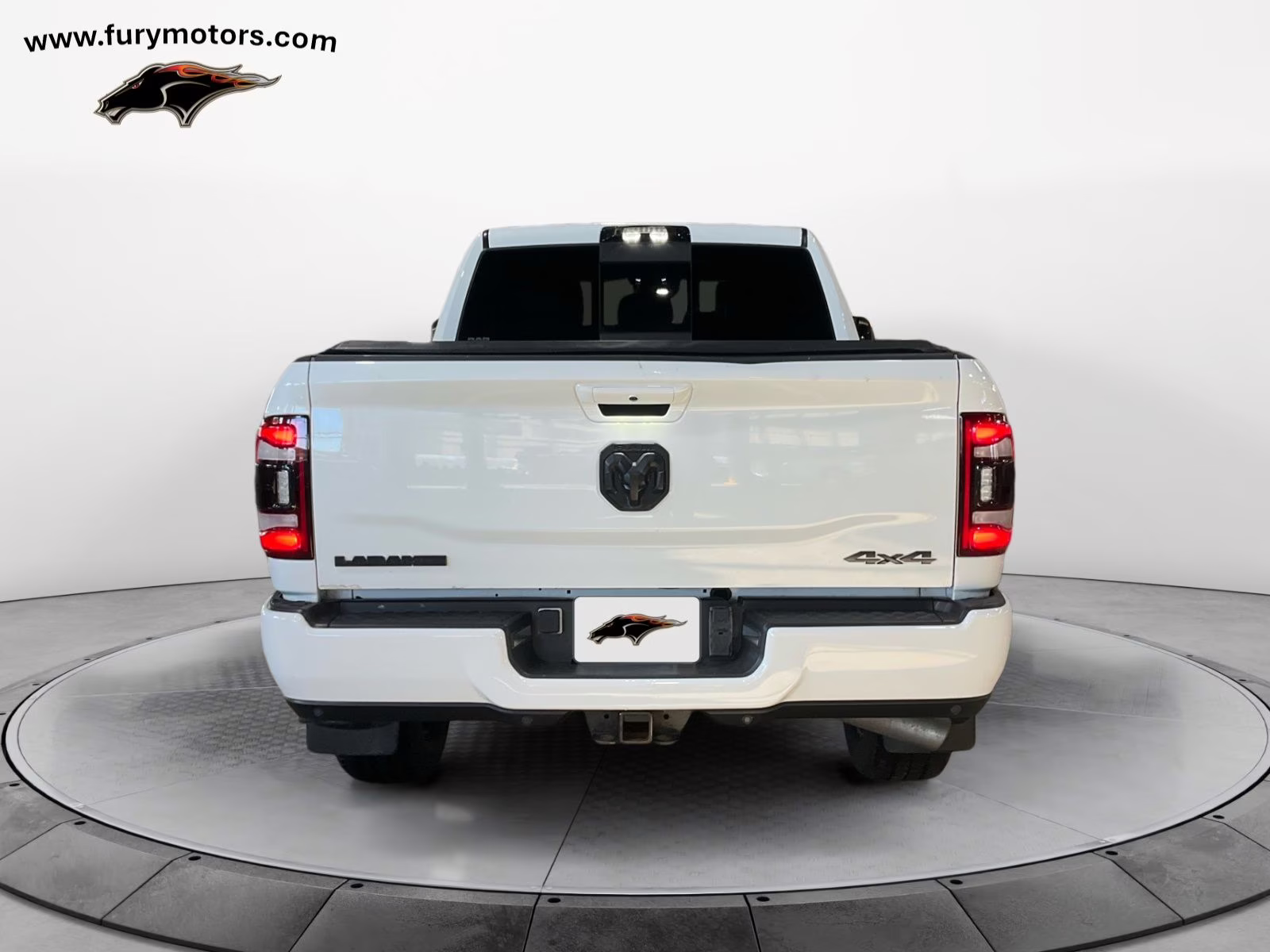 2022 Bright White Clearcoat Ram 3500 Laramie 4X4 Truck