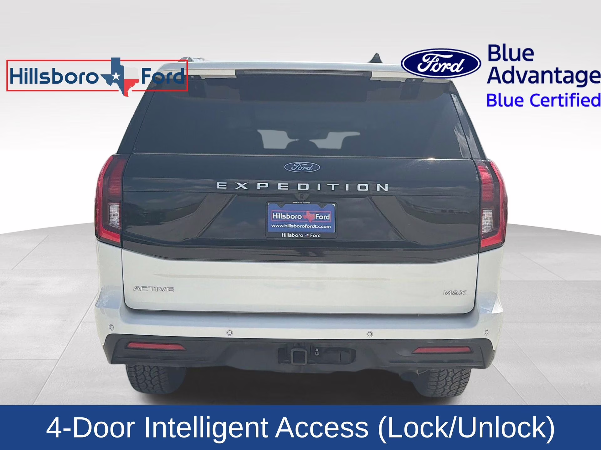 2025 Star White Metallic Tri-Coat Ford Expedition Max Active 4X4 SUV