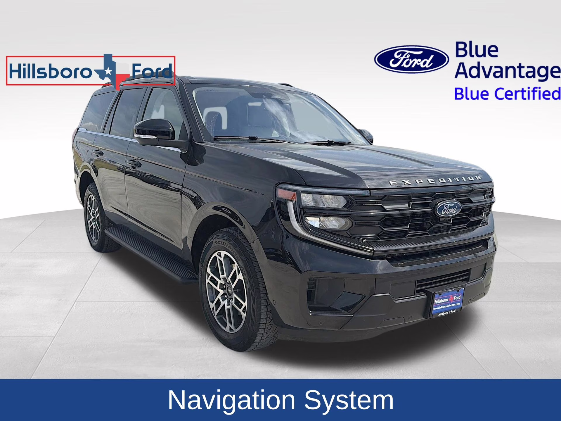 2025 Agate Black Metallic Ford Expedition Active 4X4 SUV
