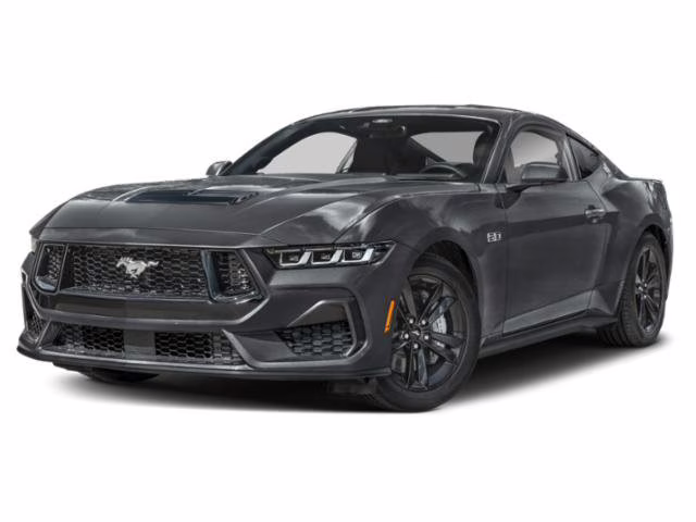 2026 Iconic Silver Metallic Ford Mustang GT RWD Coupe