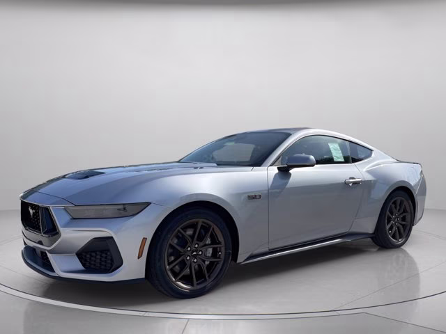 2026 Iconic Silver Metallic Ford Mustang GT RWD Coupe