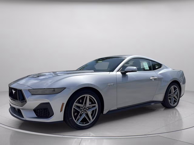 2026 Iconic Silver Metallic Ford Mustang GT Premium RWD Coupe