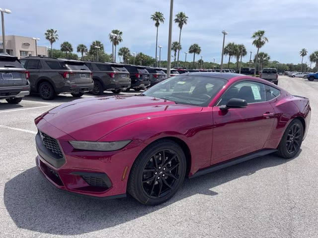 2026 Molten Magenta Metallic Tinted Clearcoat Ford Mustang EcoBoost Premium RWD Coupe