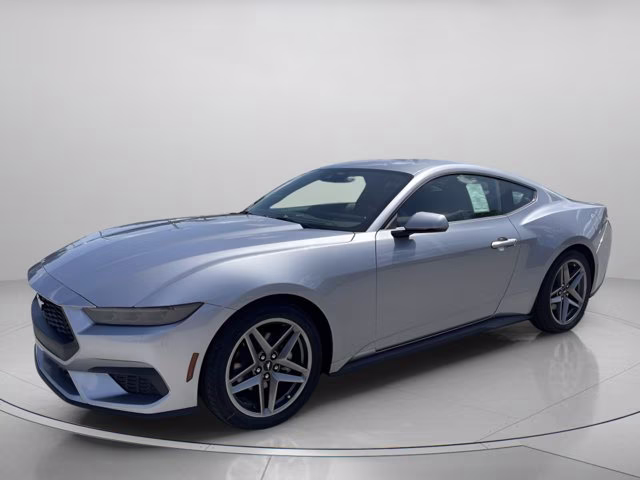 2026 Iconic Silver Metallic Ford Mustang EcoBoost Premium RWD Coupe