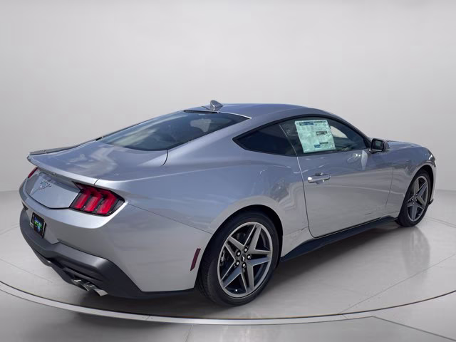 2026 Iconic Silver Metallic Ford Mustang EcoBoost Premium RWD Coupe
