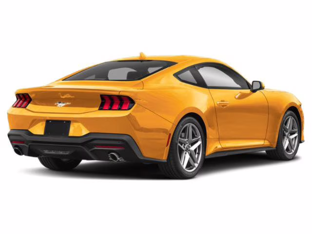 2026 Orange Fury Metallic Tri-Coat Ford Mustang EcoBoost Premium RWD Coupe