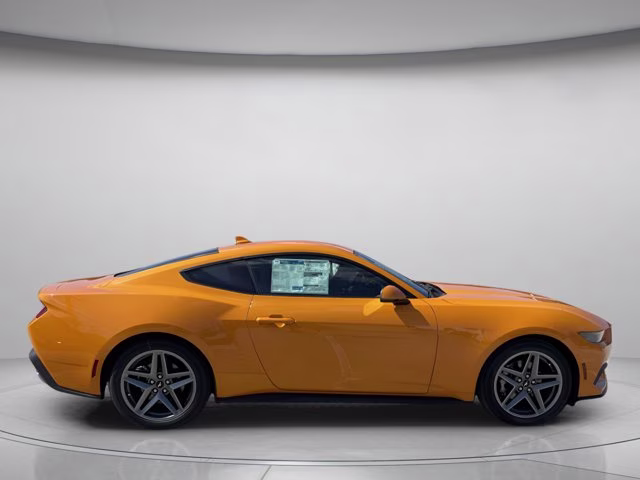 2026 Orange Fury Metallic Tri-Coat Ford Mustang EcoBoost Premium RWD Coupe