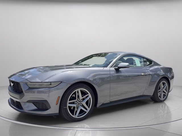 2026 Carbonized Gray Metallic Ford Mustang EcoBoost Premium RWD Coupe
