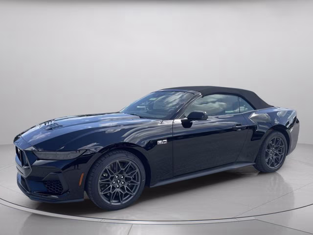 2026 Shadow Black Ford Mustang GT Premium RWD Convertible