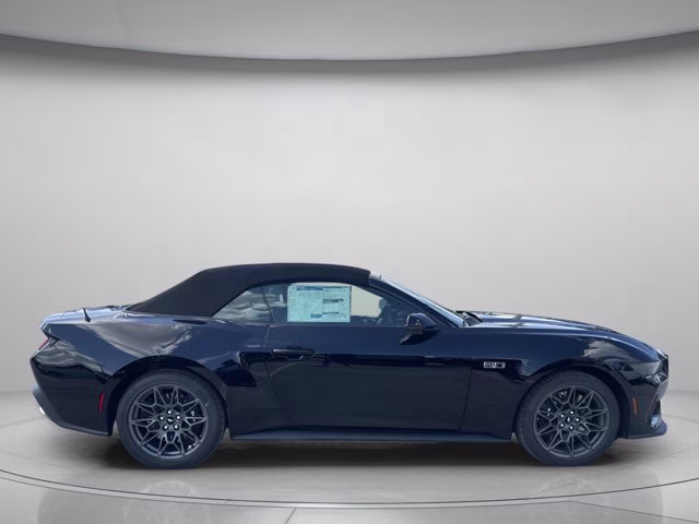 2026 Shadow Black Ford Mustang GT Premium RWD Convertible
