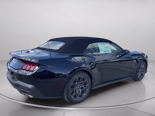 2026 Shadow Black Ford Mustang GT Premium RWD Convertible