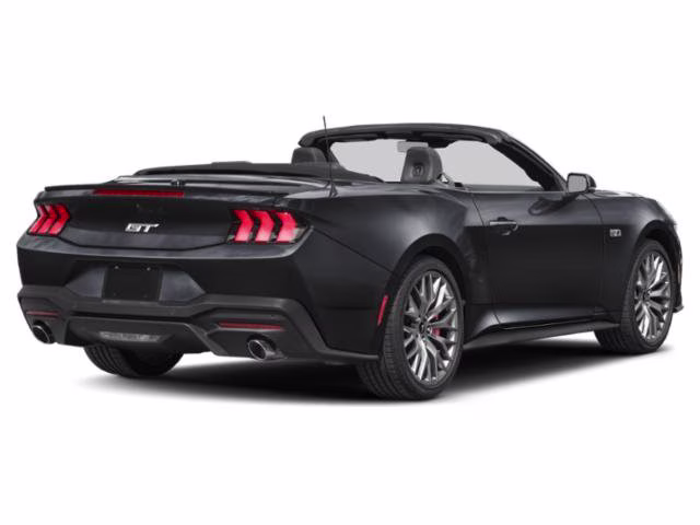 2026 Shadow Black Ford Mustang GT Premium RWD Convertible