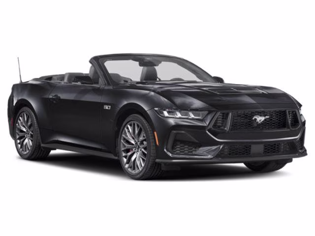 2026 Shadow Black Ford Mustang GT Premium RWD Convertible
