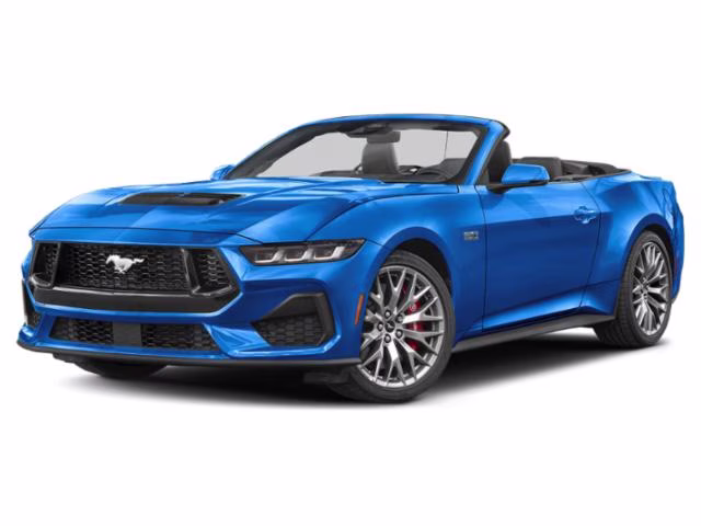 2026 Grabber Blue Metallic Ford Mustang GT Premium RWD Convertible