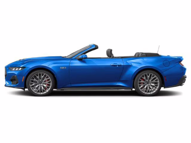 2026 Grabber Blue Metallic Ford Mustang GT Premium RWD Convertible