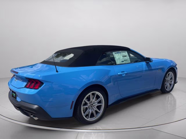 2026 Grabber Blue Metallic Ford Mustang GT Premium RWD Convertible