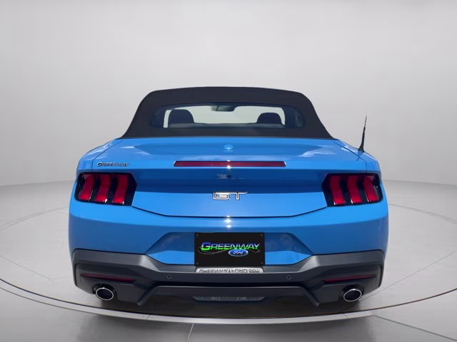 2026 Grabber Blue Metallic Ford Mustang GT Premium RWD Convertible