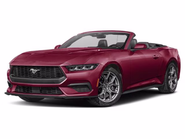2026 Molten Magenta Metallic Tinted Clearcoat Ford Mustang EcoBoost Premium RWD Convertible