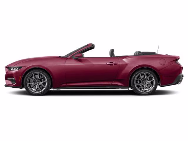 2026 Molten Magenta Metallic Tinted Clearcoat Ford Mustang EcoBoost Premium RWD Convertible
