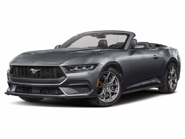 2026 Carbonized Gray Metallic Ford Mustang EcoBoost Premium RWD Convertible