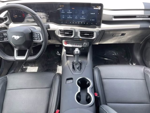 2026 Carbonized Gray Metallic Ford Mustang EcoBoost Premium RWD Convertible