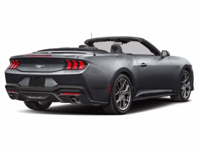 2026 Carbonized Gray Metallic Ford Mustang EcoBoost Premium RWD Convertible