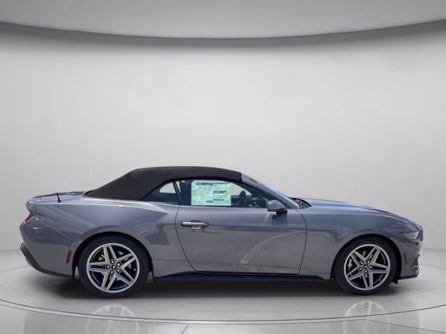2026 Carbonized Gray Metallic Ford Mustang EcoBoost Premium RWD Convertible