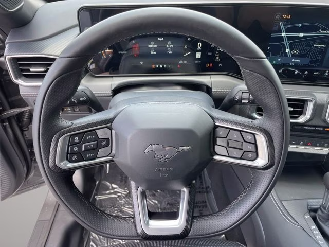 2026 Carbonized Gray Metallic Ford Mustang EcoBoost Premium RWD Convertible
