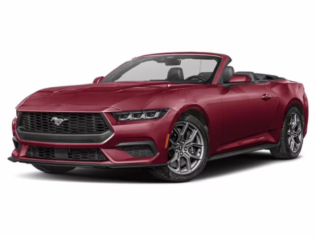 2026 Molten Magenta Metallic Tinted Clearcoat Ford Mustang EcoBoost Premium RWD Convertible