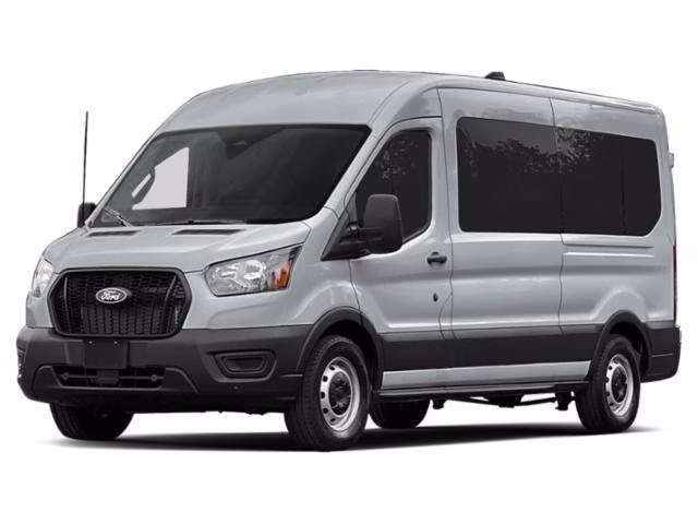 2026 Ingot Silver Metallic Ford Transit Passenger Wagon XL RWD Van
