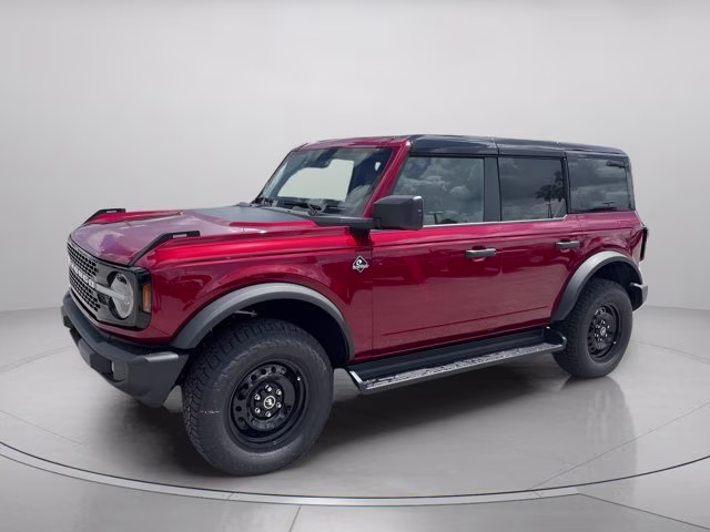 2026 Ruby Red Metallic Tinted Clearcoat Ford Bronco Outer Banks 4X4 Convertible