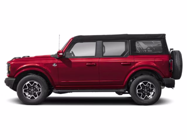 2026 Ruby Red Ford Bronco Outer Banks 4X4 Convertible