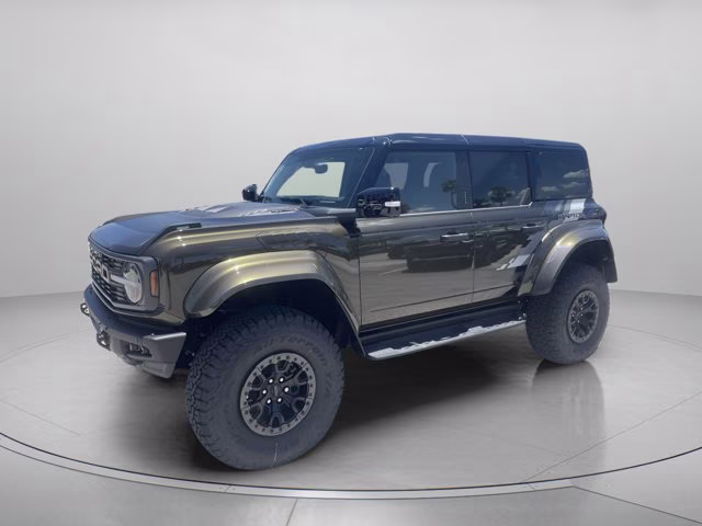 2026 Shelter Green Metallic Ford Bronco Raptor 4X4 Convertible
