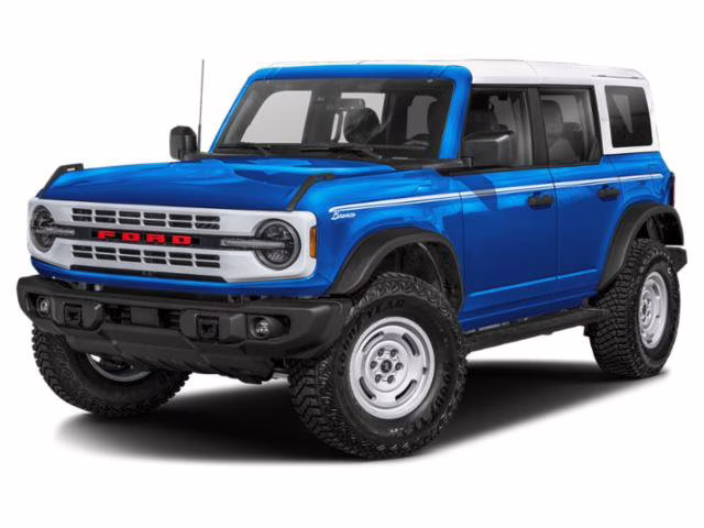 2026 Velocity Blue Metallic Ford Bronco Heritage Edition 4X4 Convertible