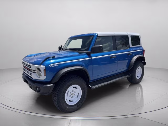 2026 Velocity Blue Metallic Ford Bronco Heritage Edition 4X4 Convertible