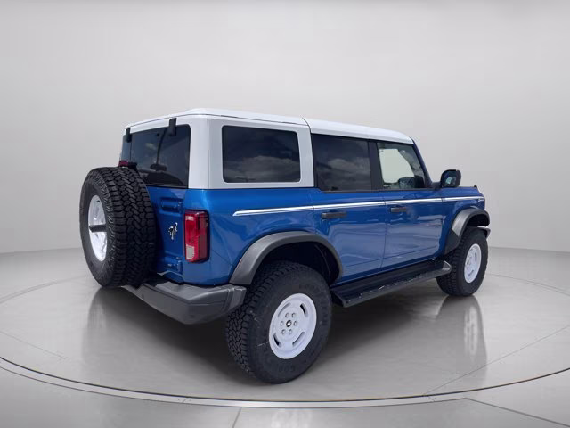 2026 Velocity Blue Metallic Ford Bronco Heritage Edition 4X4 Convertible