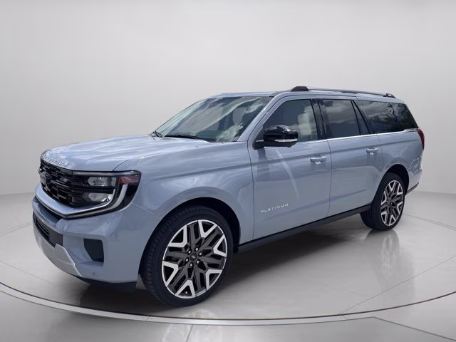 2026 Glacier Gray Metallic Tri-Coat Ford Expedition Max Platinum 4X4 SUV