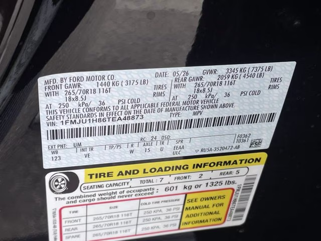 2026 Agate Black Metallic Ford Expedition Active RWD SUV