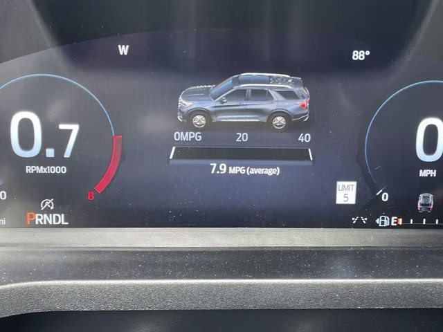 2026 Vapor Blue Metallic Ford Explorer Active RWD SUV